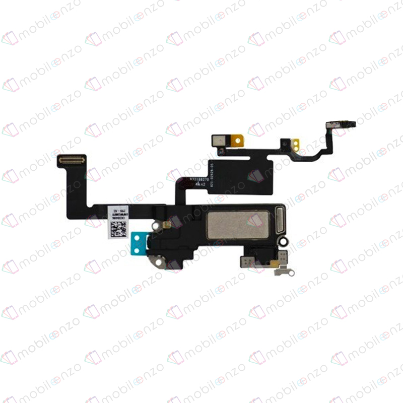 Earpiece Speaker And Proximity Sensor With Flex Cable For iPhone 12 Pro Max (Soldering Required For Face ID Functionality) (Premium)