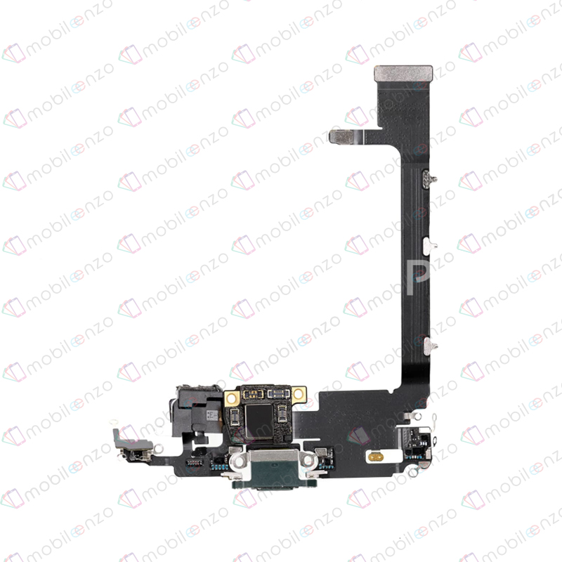 Charging Port Flex Cable For iPhone 11 Pro Max - Midnight Green (Premium)