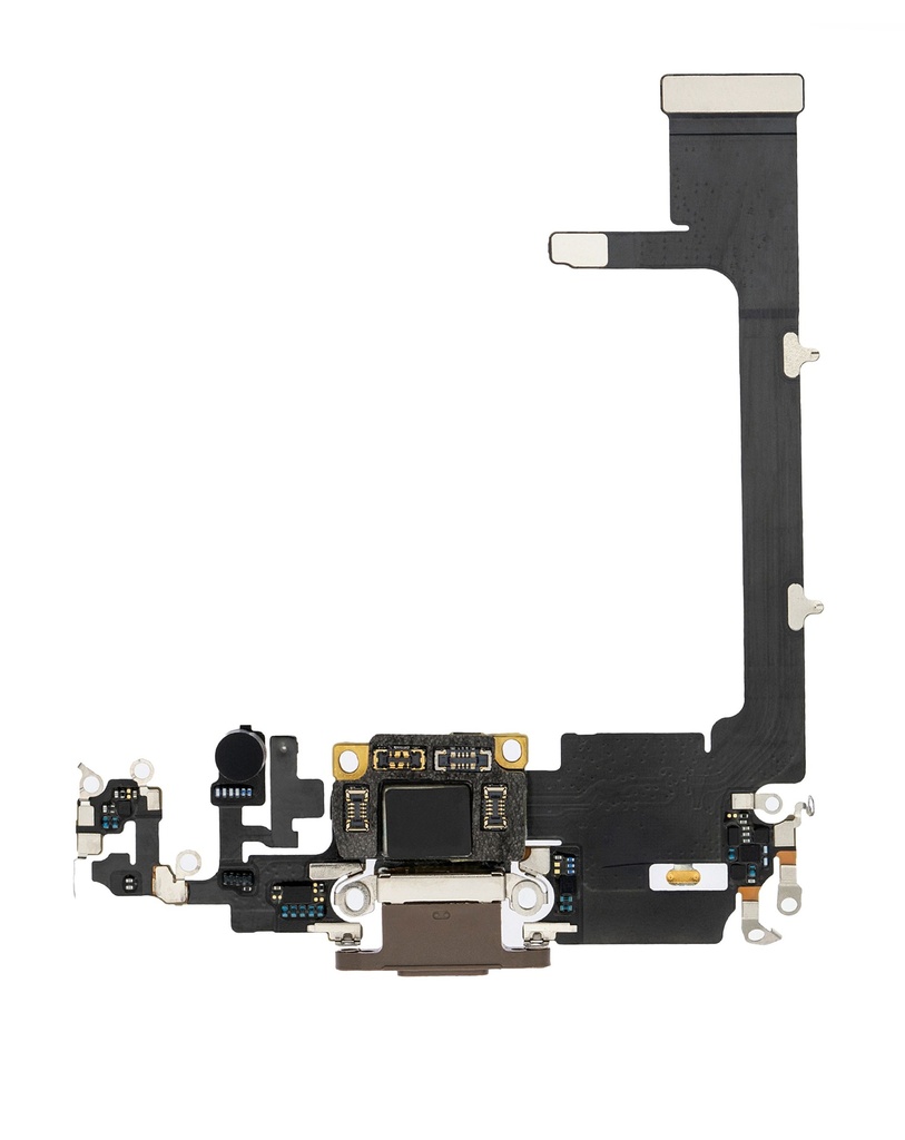 Charging Port Flex Cable For iPhone 11 Pro - Gold (Premium)