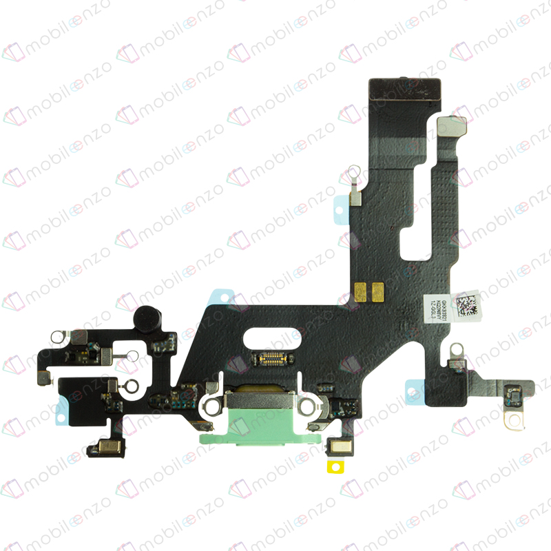 Charging Port Flex Cable For iPhone 11 - Green (Aftermarket)