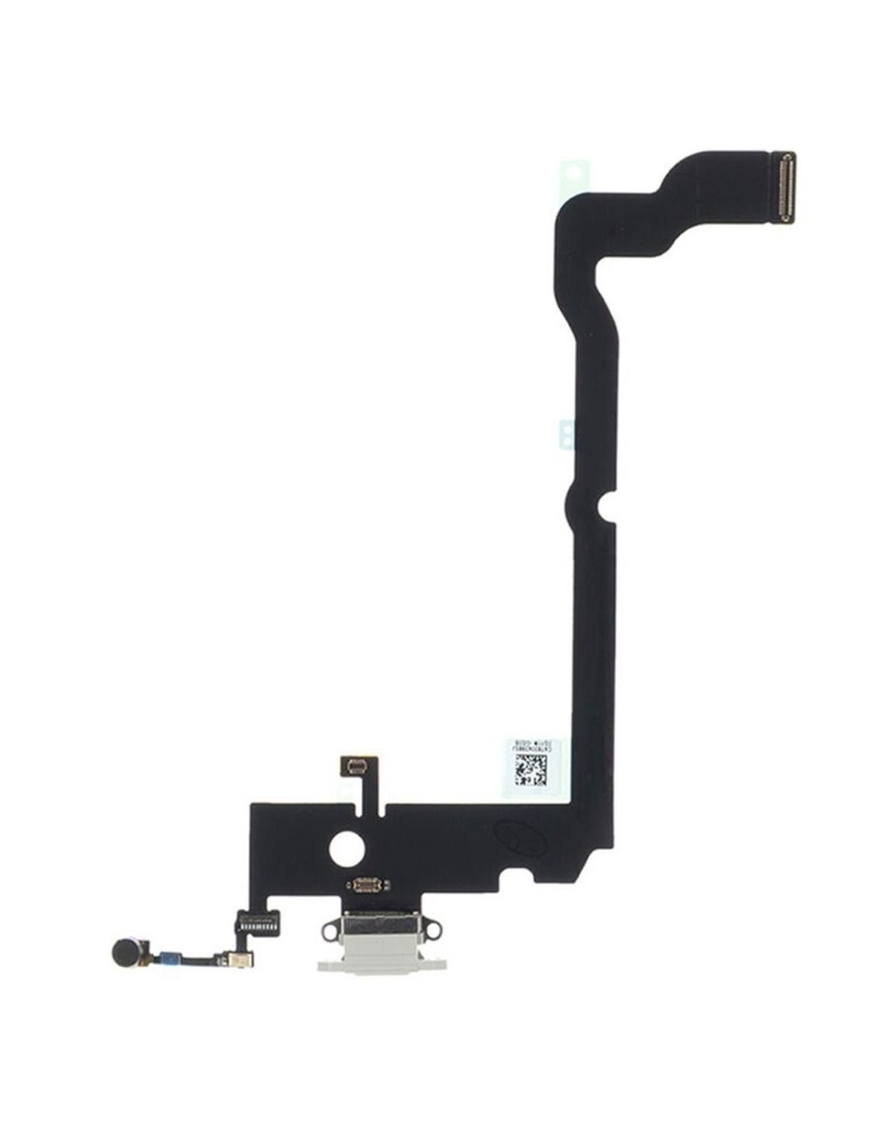 Charging Port Flex Cable For iPhone XS Max - Silver (Aftermarket)