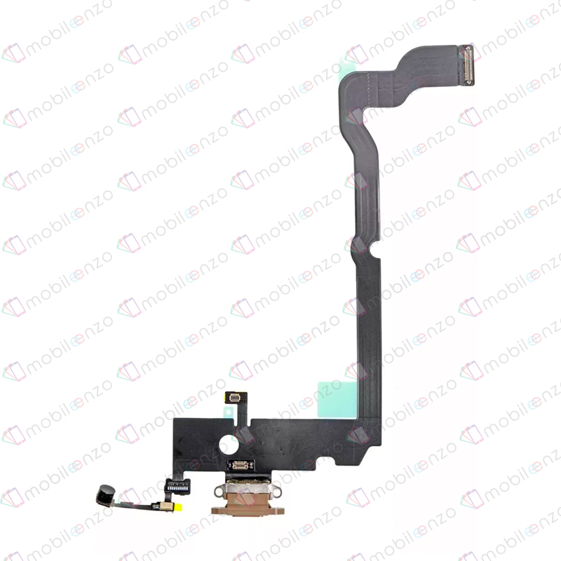 Charging Port Flex Cable For iPhone XS Max - Gold (Premium)