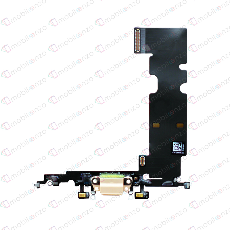 Charging Port Flex Cable For iPhone 8 Plus - Gold (Premium)