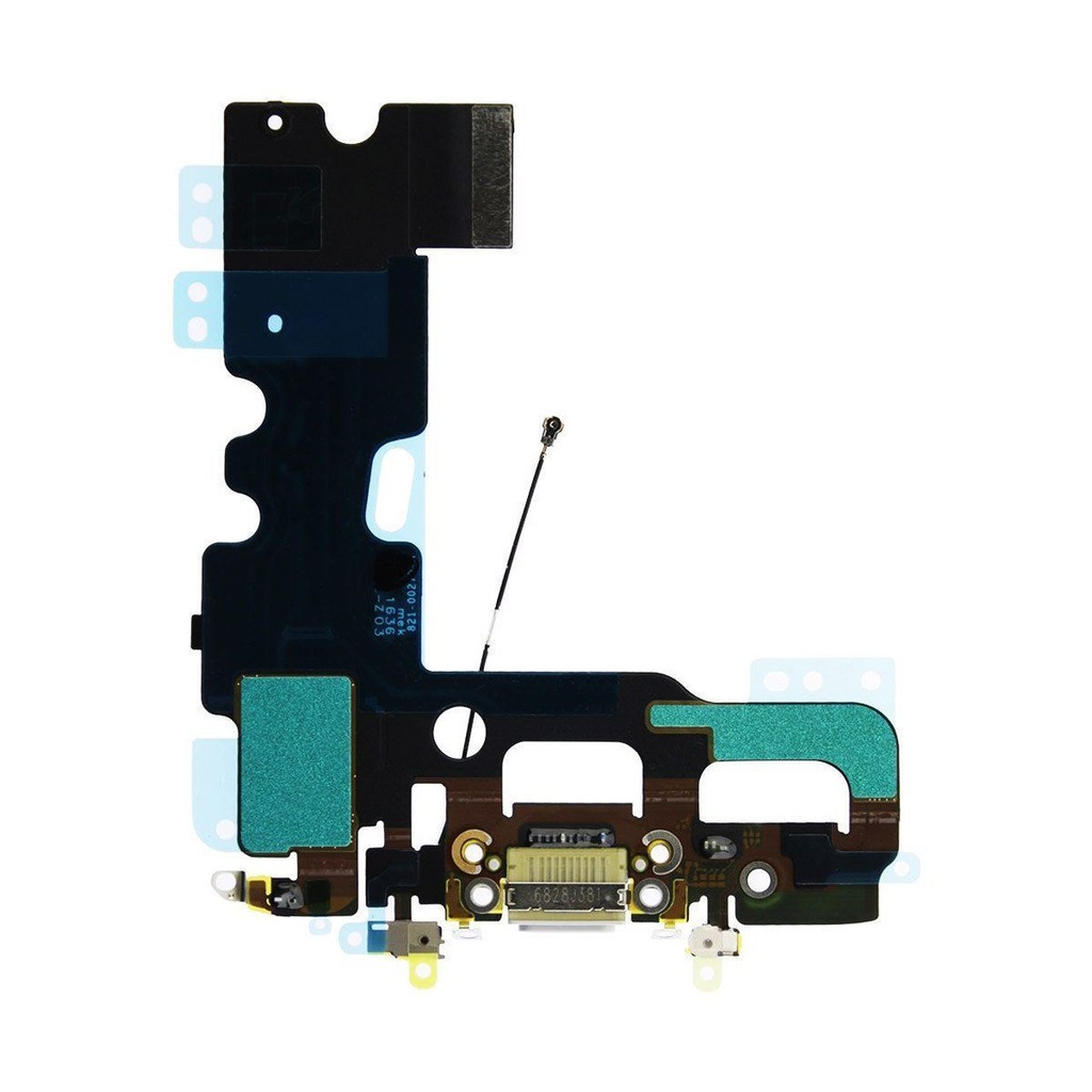 Charging Port Flex Cable For iPhone 7 - Silver (Aftermarket)