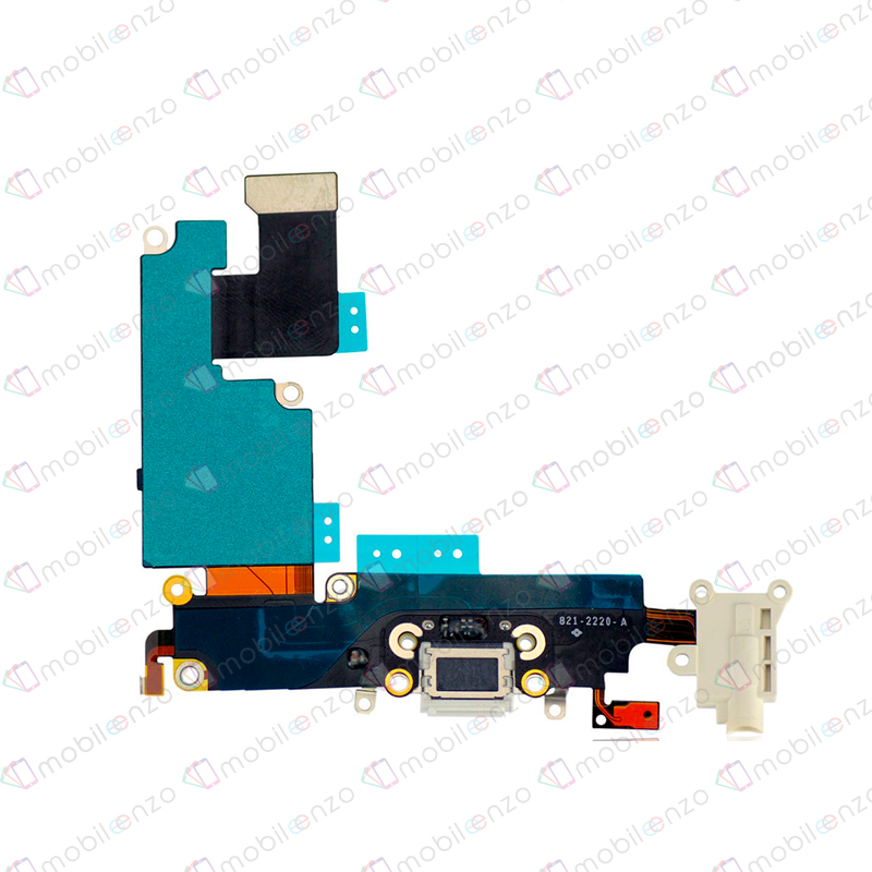 Charging Port Flex for iPhone 6 Plus - Gold  (Premium)