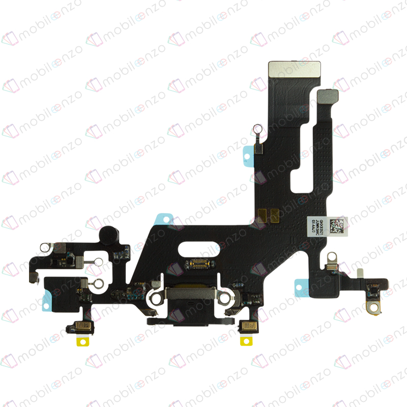 Charging Port Flex Cable For iPhone 11 - Black (Premium)