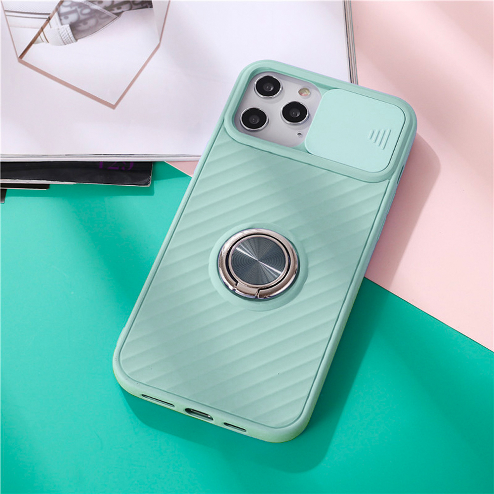 Camera Protector Ring Case for iPhone 11 Pro Max - Green