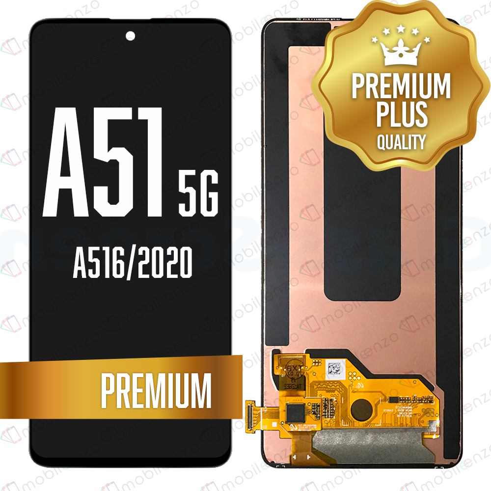 OLED Assembly For Samsung Galaxy A51 5G (A516/2020) - Without Frame Black (Premium)