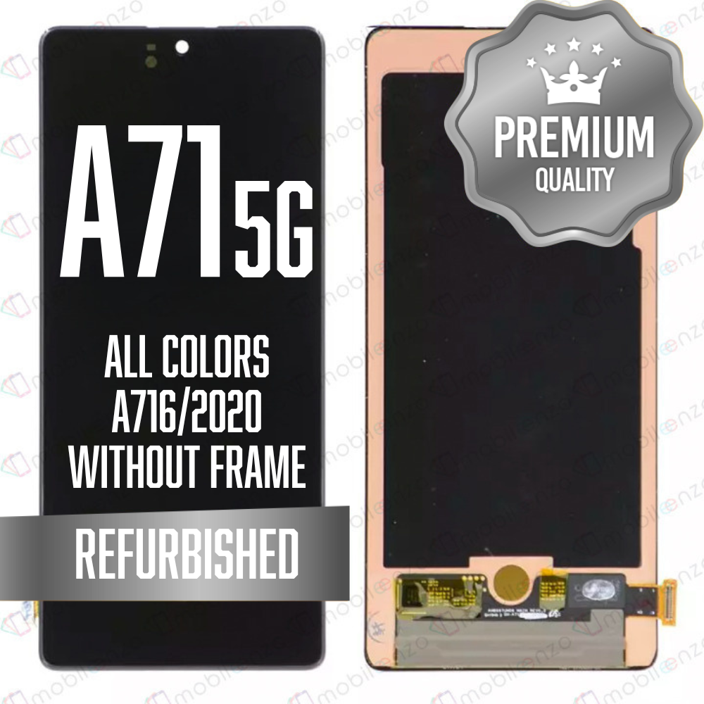 LCD Assembly for Galaxy A71 5G (A716/2020) Without Frame - All Colors (Premium/Refurbished)