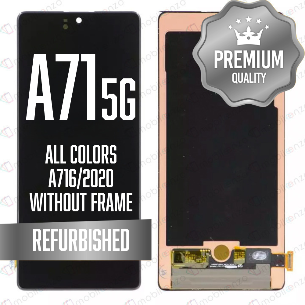 OLED Assembly For Samsung Galaxy A71 5G (A716/2020) Without Frame - All Colors (Premium)