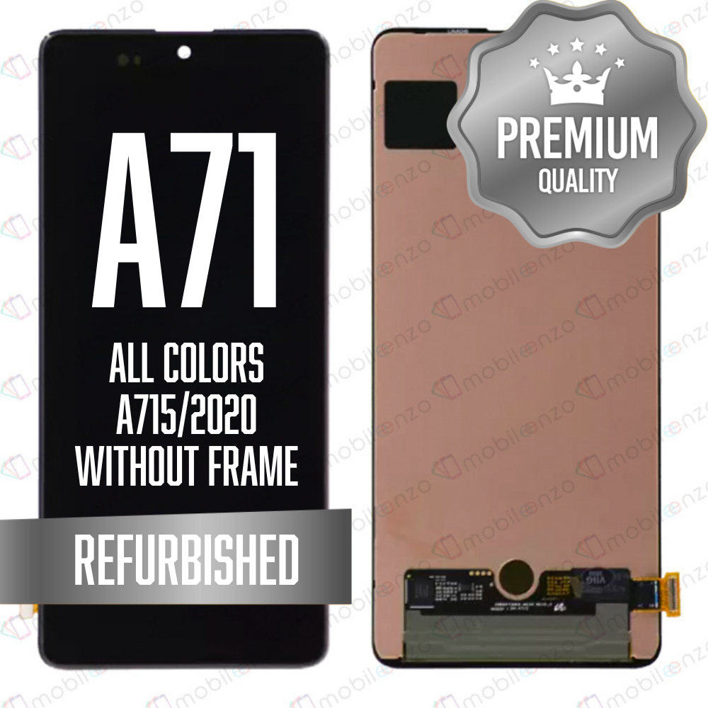 LCD Assembly for Galaxy A71 (A715/2020) without Frame - All colors(Premium/Refurbished)