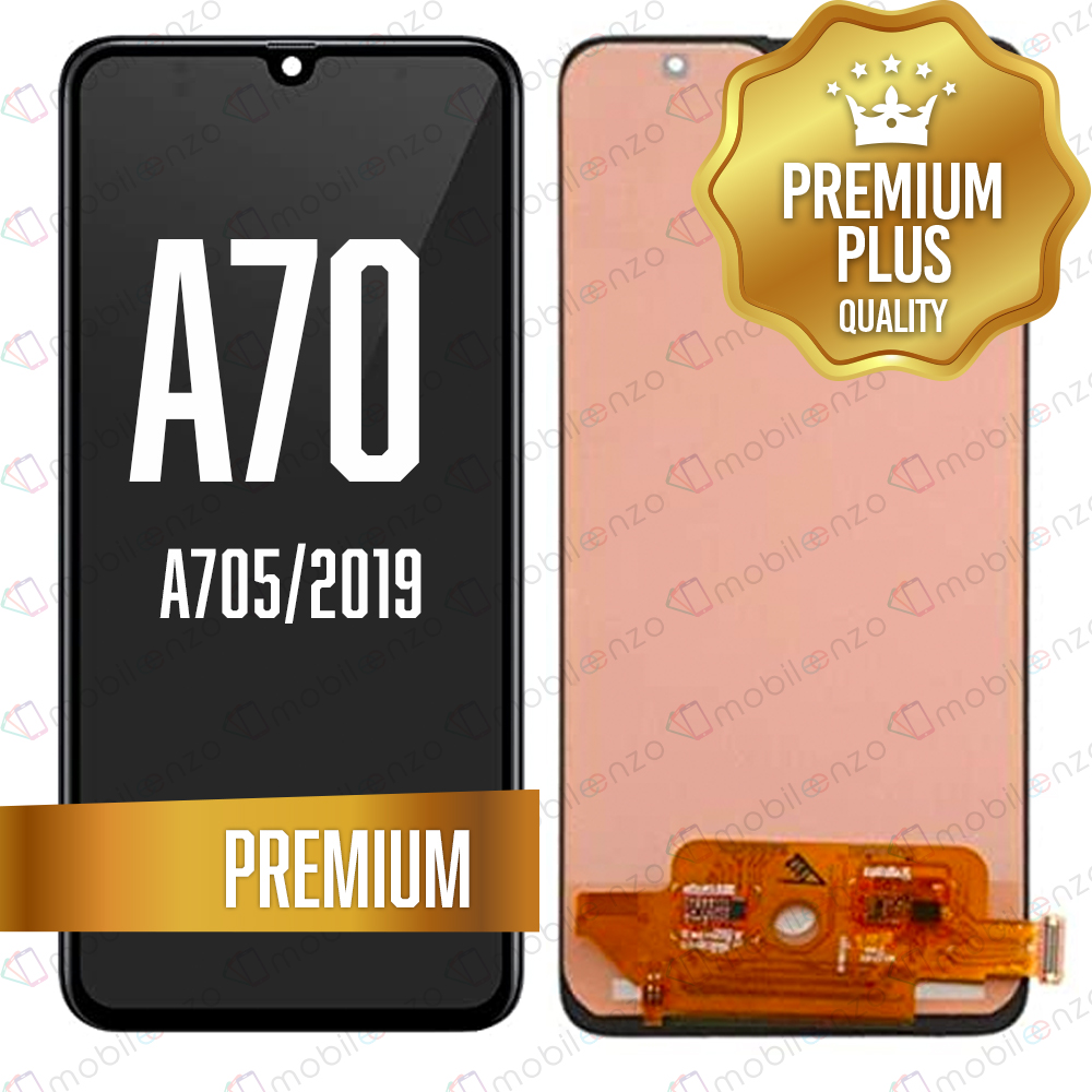 LCD Assembly for Galaxy A70 (A705/2019) - Black (Premium/Refurbished) 
