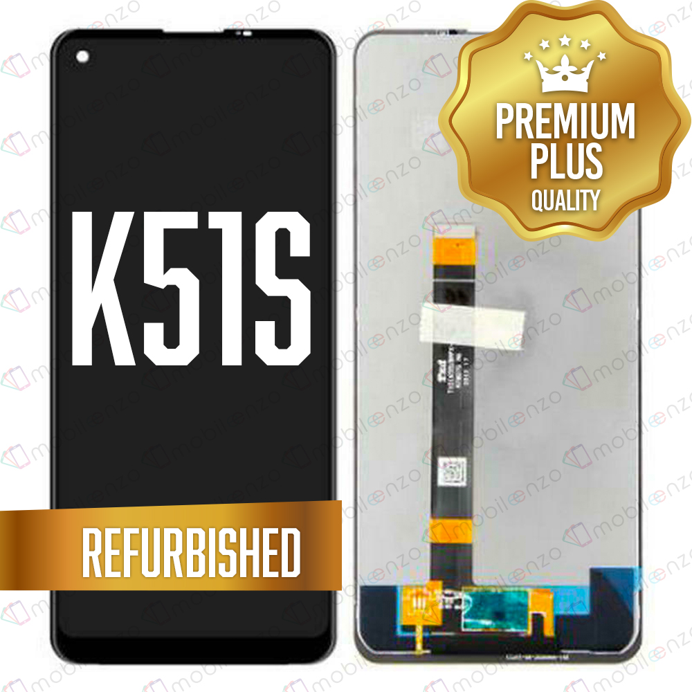 LCD ASSEMBLY WITHOUT FRAME COMPATIBLE FOR LG K51S (REFURBISHED) (ALL COLORS)