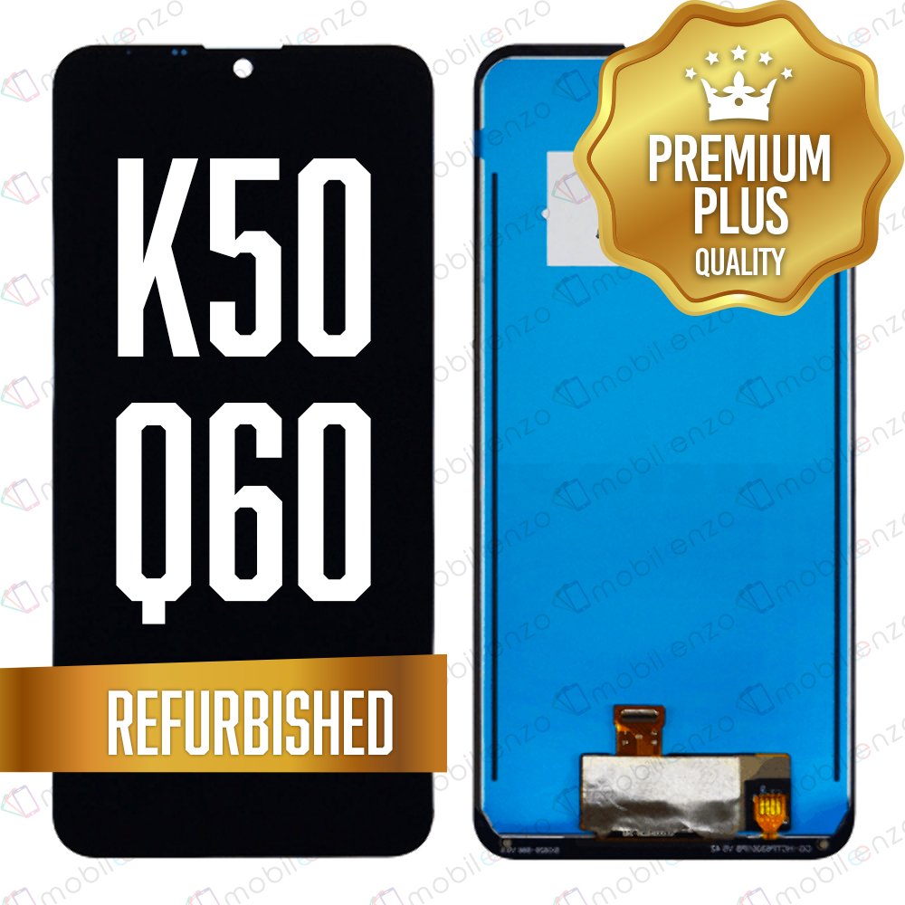 LCD ASSEMBLY WITHOUT FRAME COMPATIBLE FOR LG Q60 / K50 ( 2019 / X520) (REFURBISHED) (ALL COLORS)