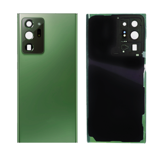 Back Cover Glass With Camera Lens For Samsung Galaxy Note 20 Ultra (No Logo)  (Green)