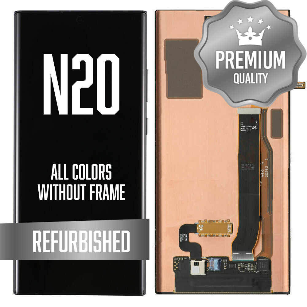 LCD for Samsung Note 20 5G Without Frame - All Colors (Refurbished)