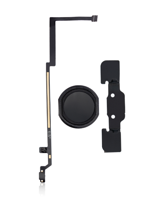 Home Button With Flex Cable  For iPad Air 1 (Black) (Premium)