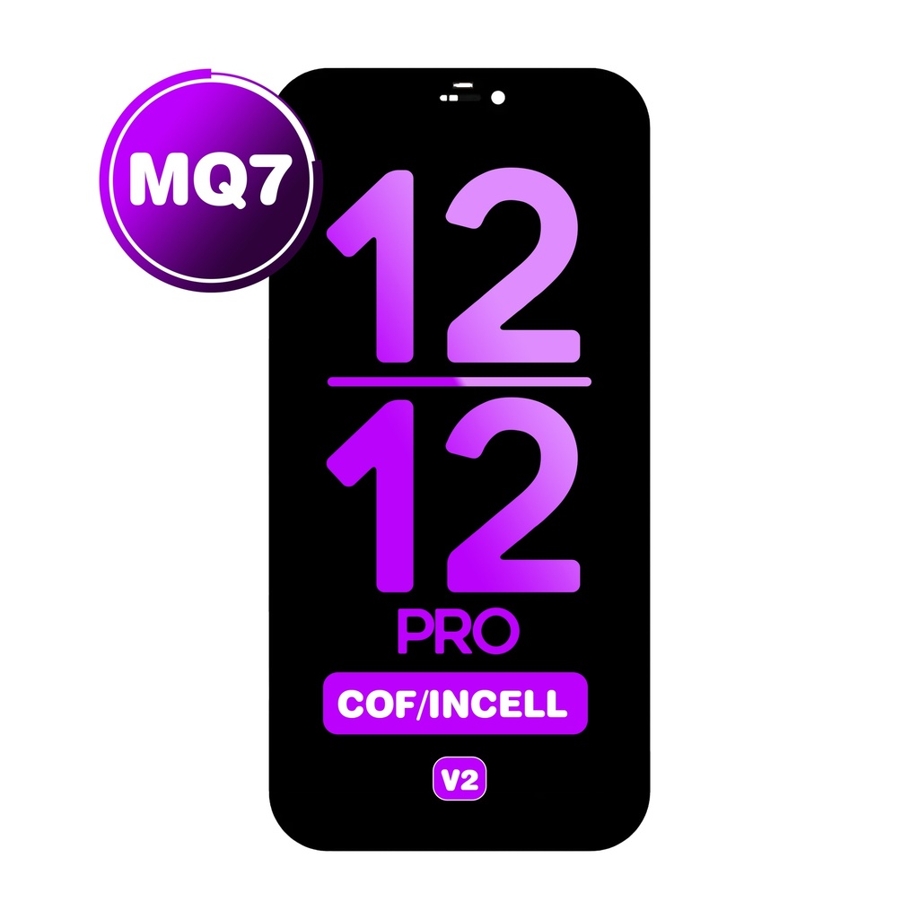 LCD Assembly for iPhone 12 /12P (MQ7 v2 /  Incell COF) / IC Transferable