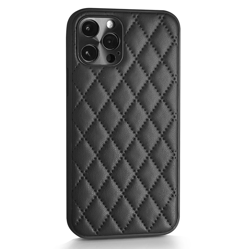Elegance Soft Camera Protector Case for iPhone 12 Pro Max - Black