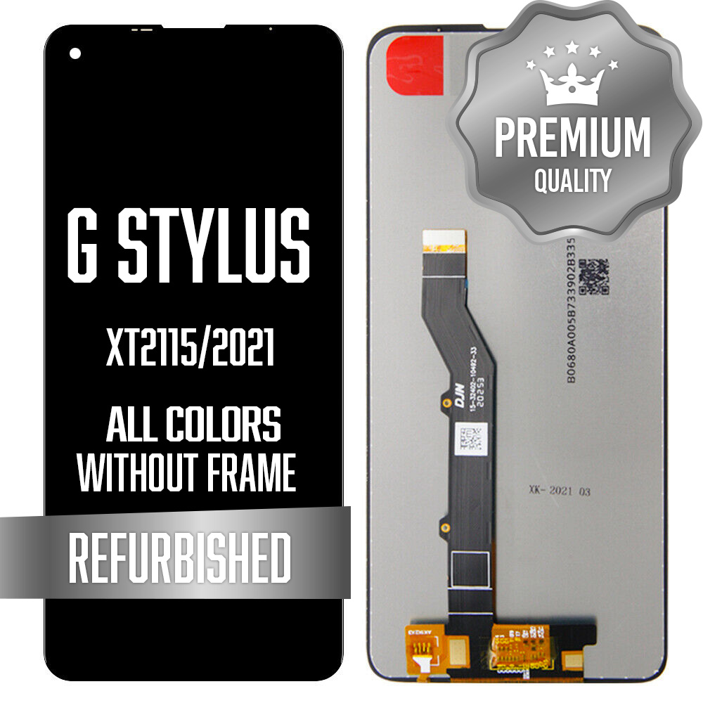 LCD w/out frame for Motorola G Stylus 6.8" (XT2115/2021) All Colors (Premium/Refurbished)