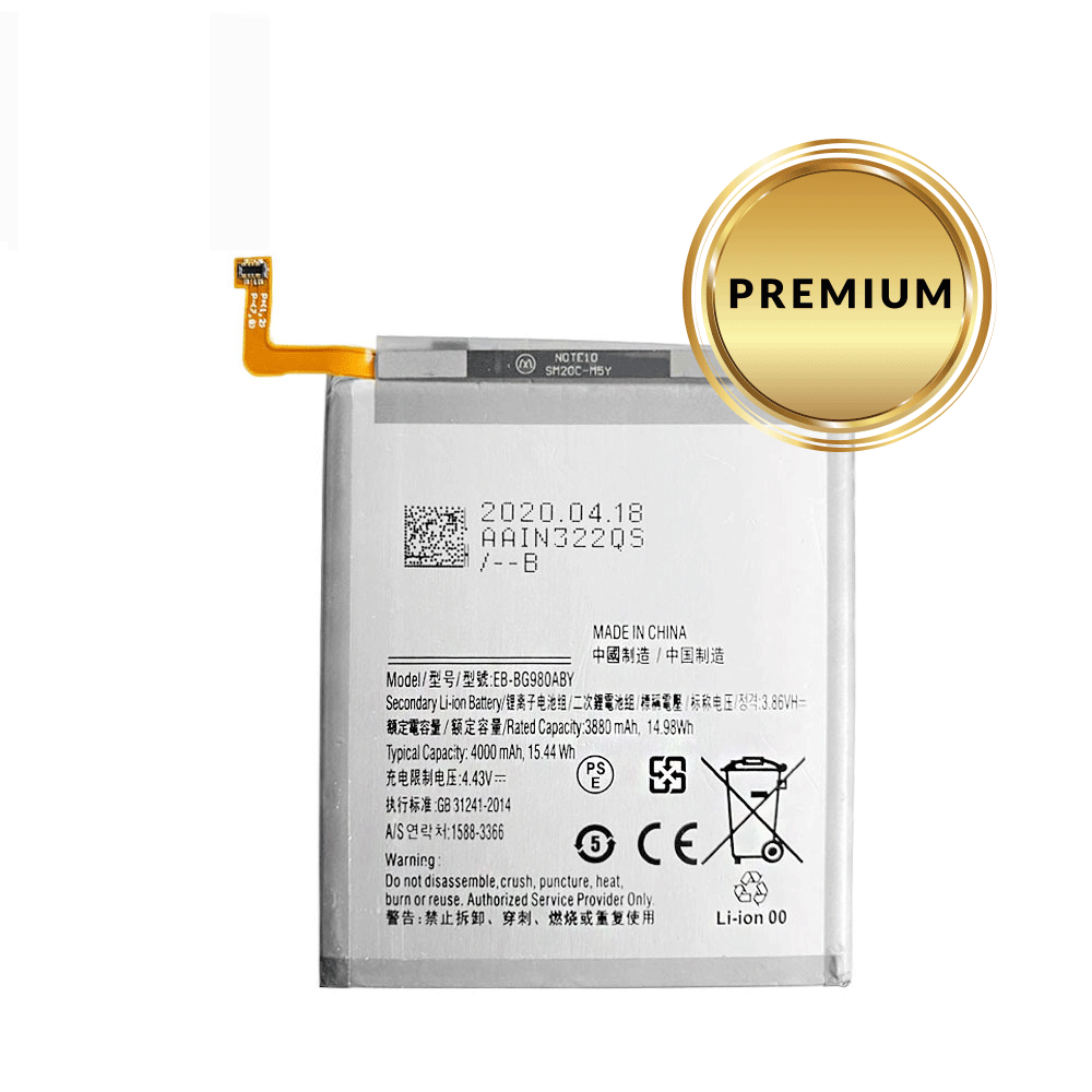 Battery For Samsung Galaxy S20 (EB-BG980ABY) (Premium) (Ground Shipping Only)