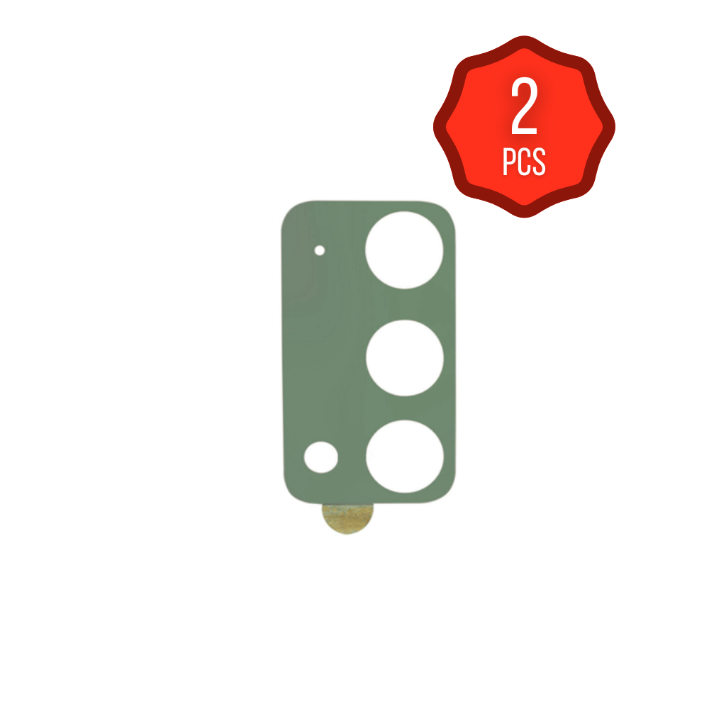 Back Camera Lens With Adhesive For Samsung Galaxy Note 20 (2 Set) - Green (Premium)