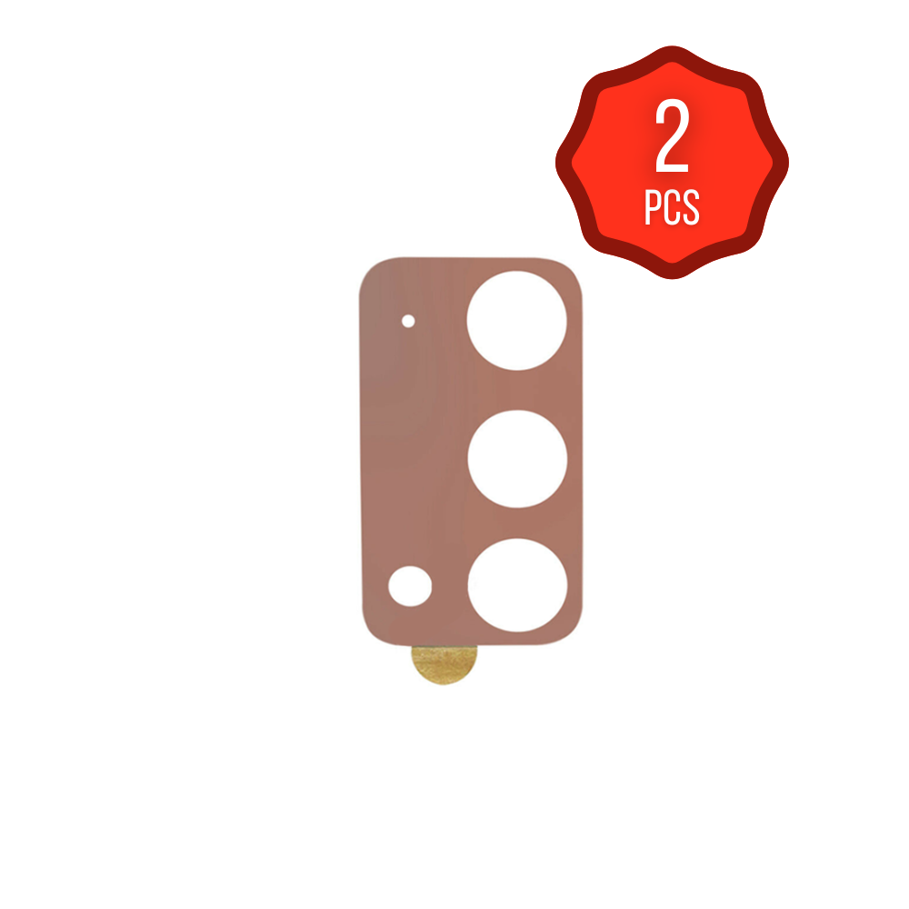 Back Camera Lens With Adhesive For Samsung Galaxy Note 20 (2 Set) - Bronze (Premium)