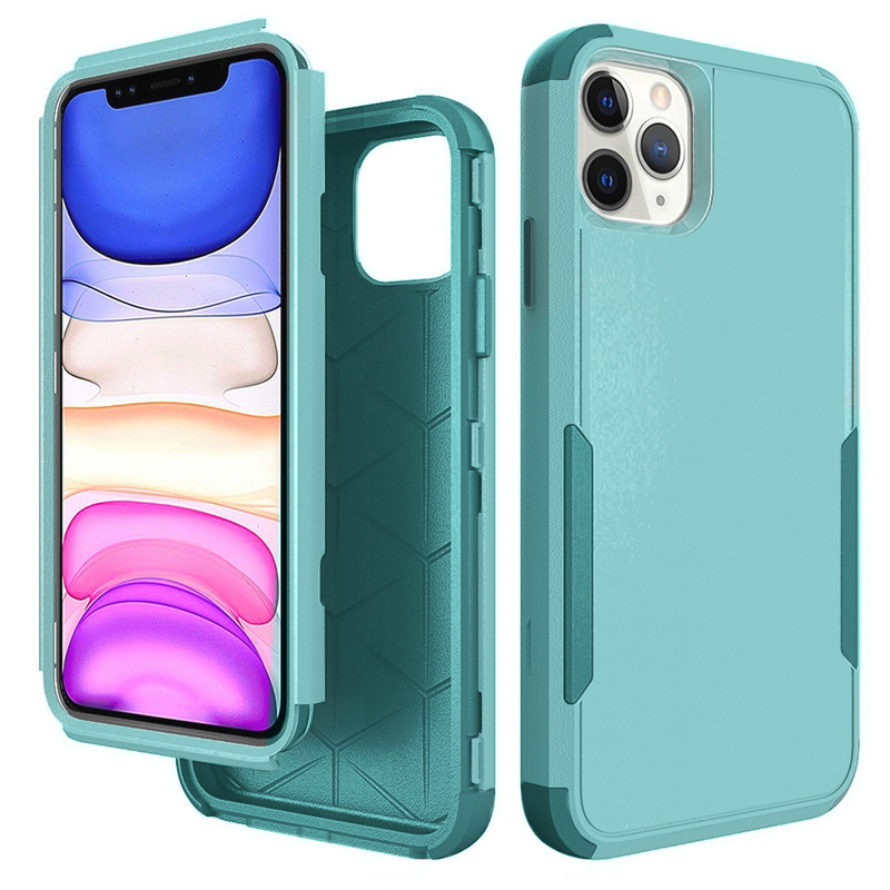 Commander Combo Case for IPhone  13 Pro (6.1) - Teal & Dark Teal