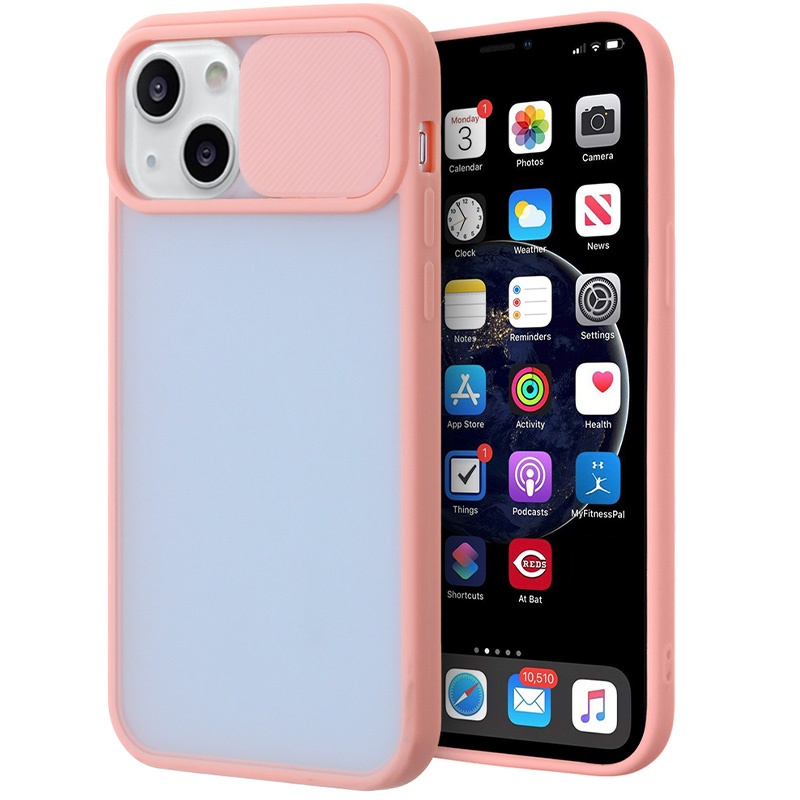 Camera Protector Case for iPhone 13 - Light Pink