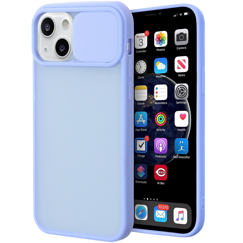 Camera Protector Case for iPhone 13 - Light Purple
