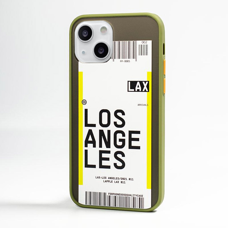 Printed Matte Case for iPhone 13 - Los Angeles