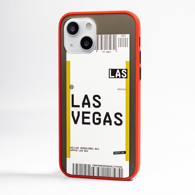 Printed Matte Case for iPhone 13 - Las Vegas