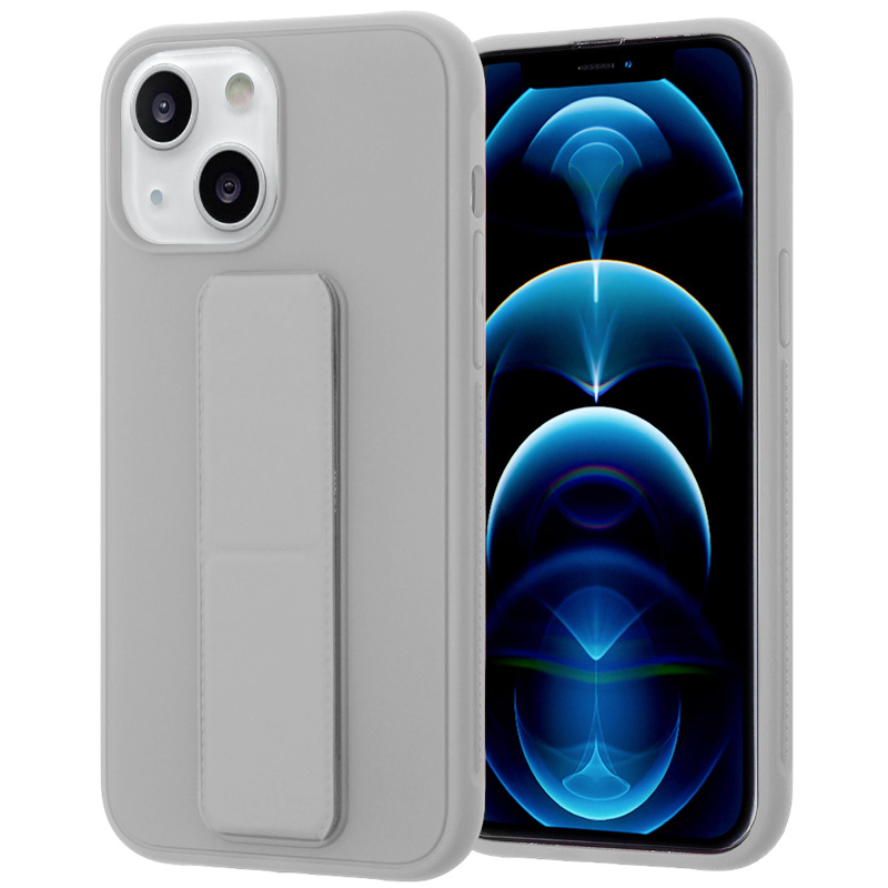 Wrist Strap Case for iPhone 13 - Gray