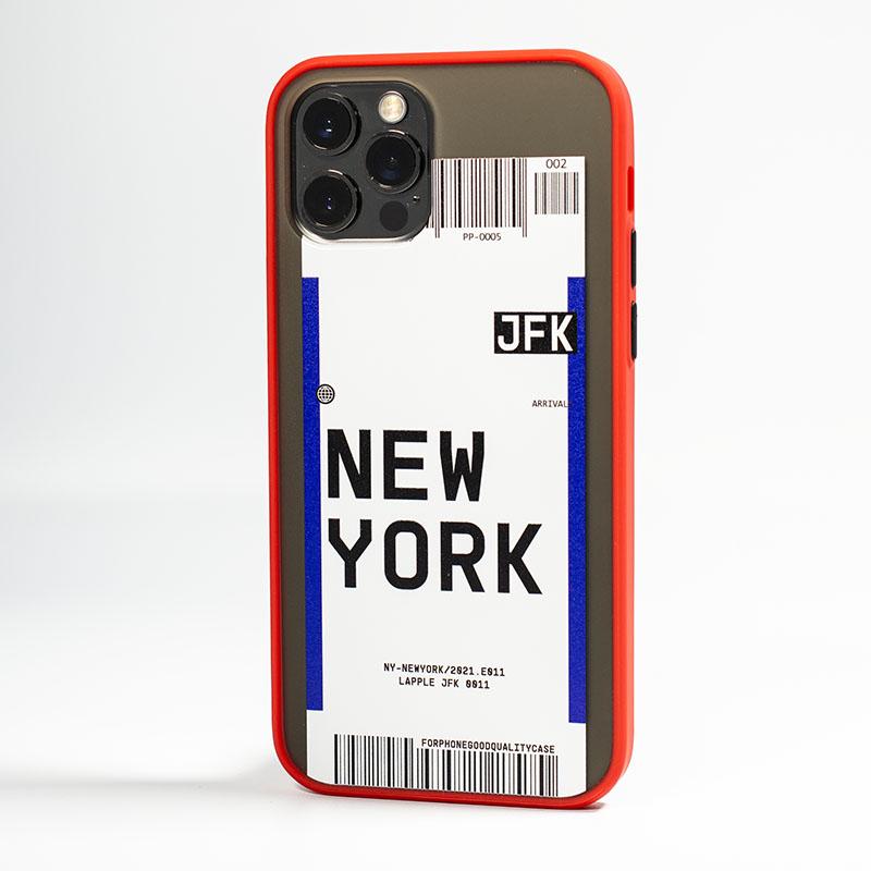 Printed Matte Case for iPhone 13 Pro - New York