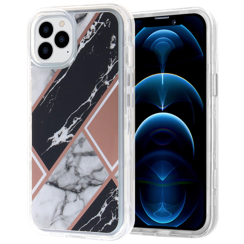 Shock Proof Marble Case for iPhone 13 Pro - M3