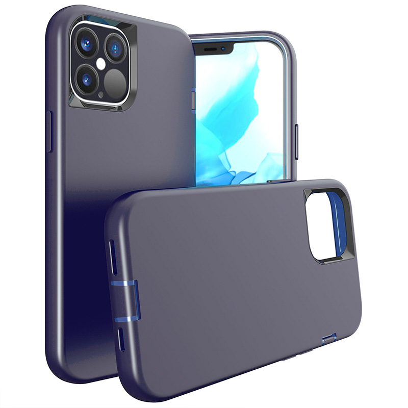 Slim Dual Protector Case for iPhone 13 Pro - Dark Blue