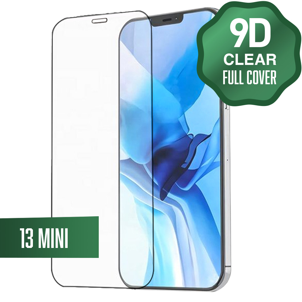 9D Tempered Glass for iPhone 13 Mini (5.4")(1Pc.)