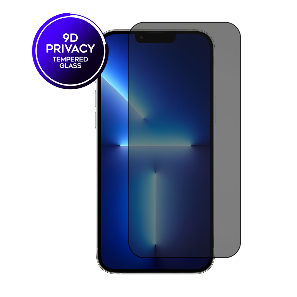 9D Privacy Tempered Glass for iPhone 13 Mini (5.4") (1 Pc)