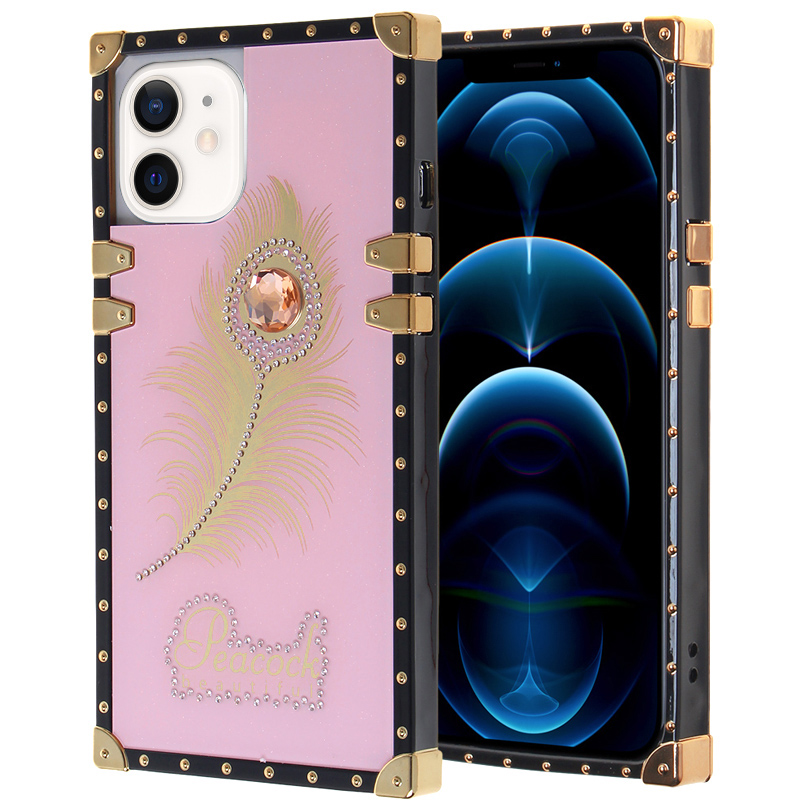 Luxury Beautiful Trunk Case for Iphone 11 - Pink