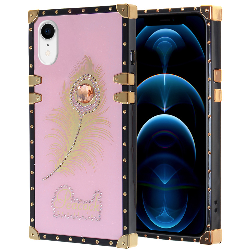 Luxury Beautiful Trunk Case for Iphone XR - Pink