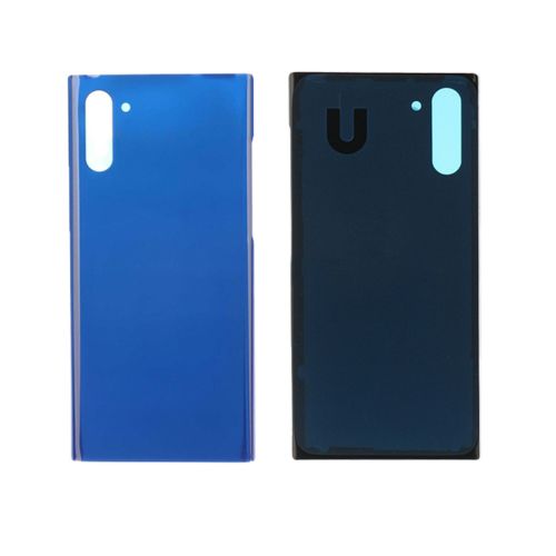 Back Cover Glass For Samsung Galaxy Note 10 (No Logo) (Auro Blue)
