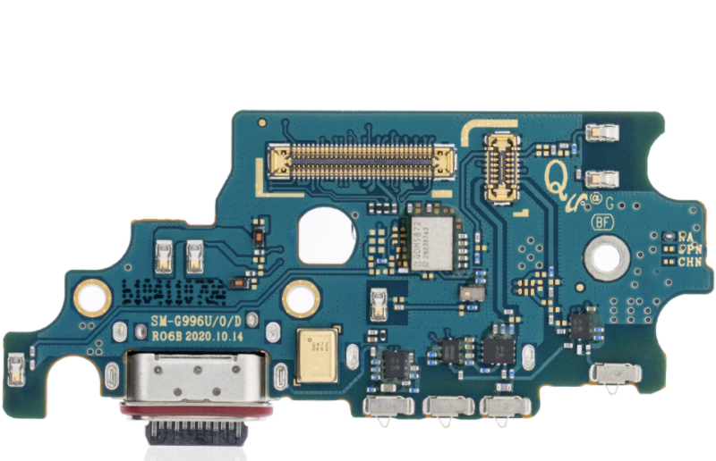 Charging Port Board With Sim Card Reader For Samsung Galaxy S21P (G996U) (US Version) (Premium)