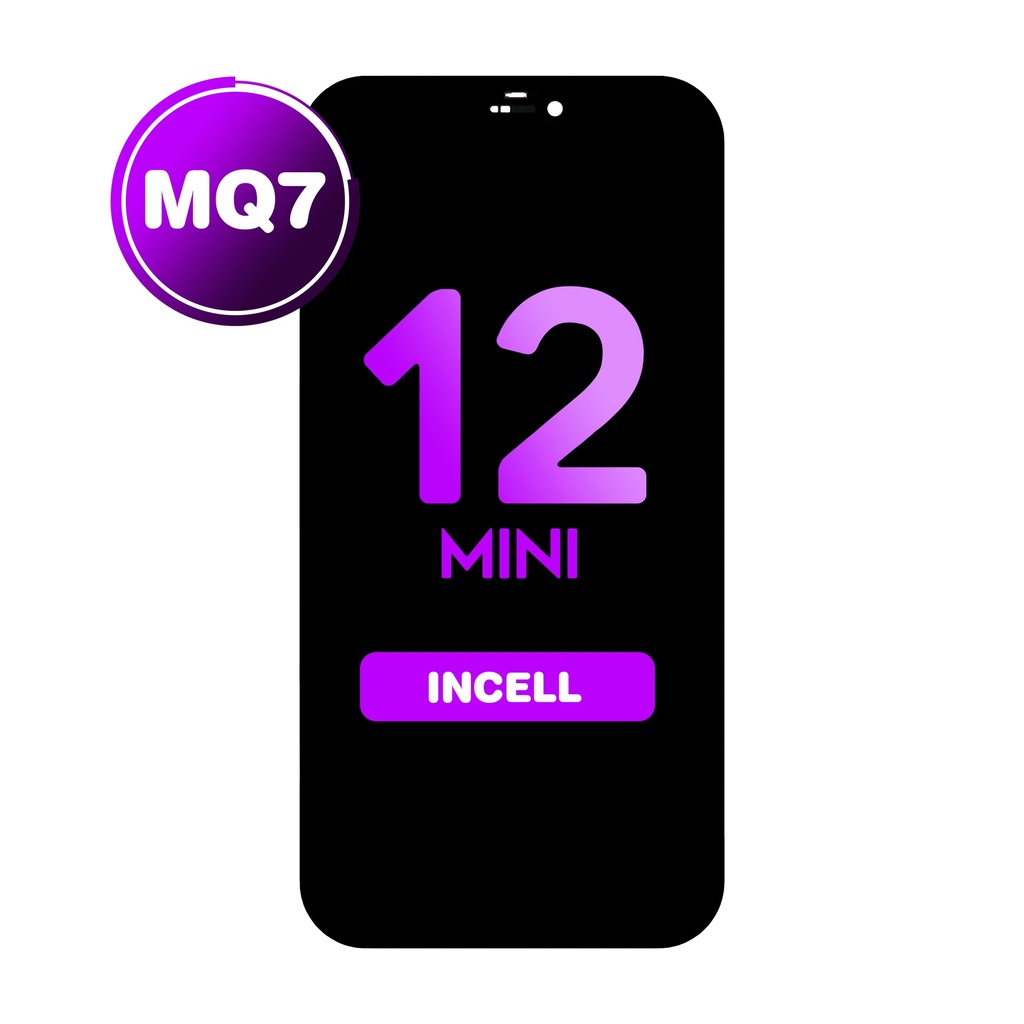 LCD Assembly for iPhone 12 Mini (MQ7 /  Incell)