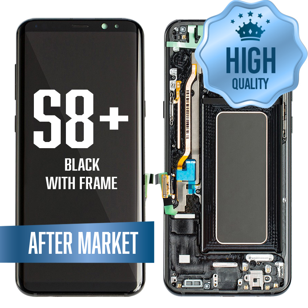 LCD for Samsung Galaxy S8P With Frame - Black (High Quality)