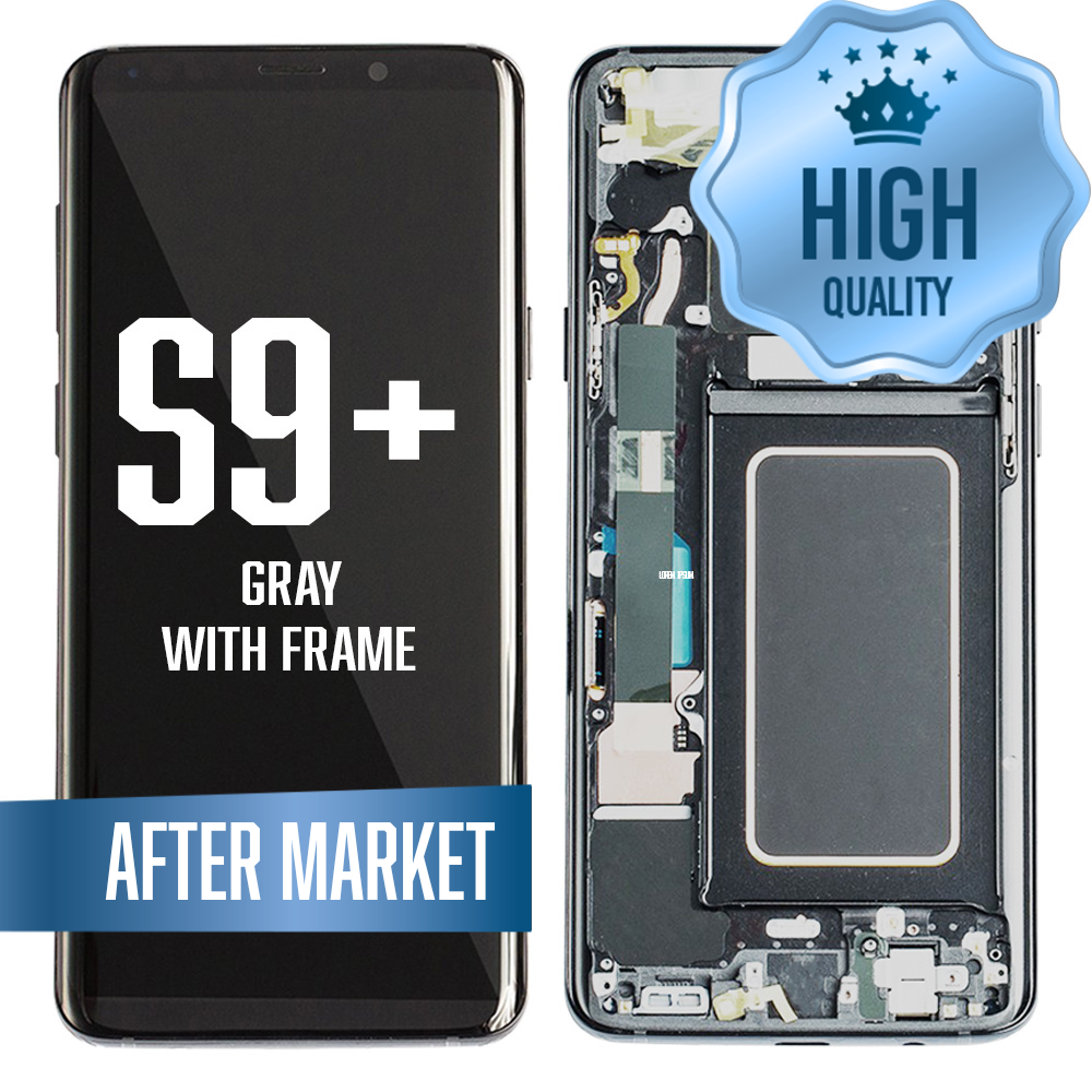 LCD for Samsung Galaxy S9P With Frame - Gray (High Quality)