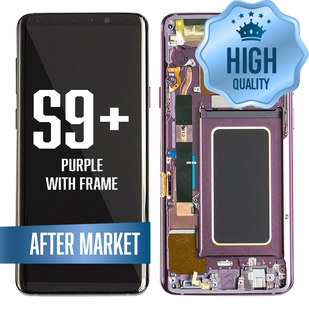 LCD for Samsung Galaxy S9P With Frame - Purple (High Quality)