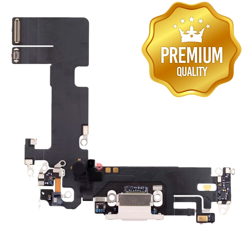 Charging Port Flex Cable for iPhone 13 - Starlight (Premium)