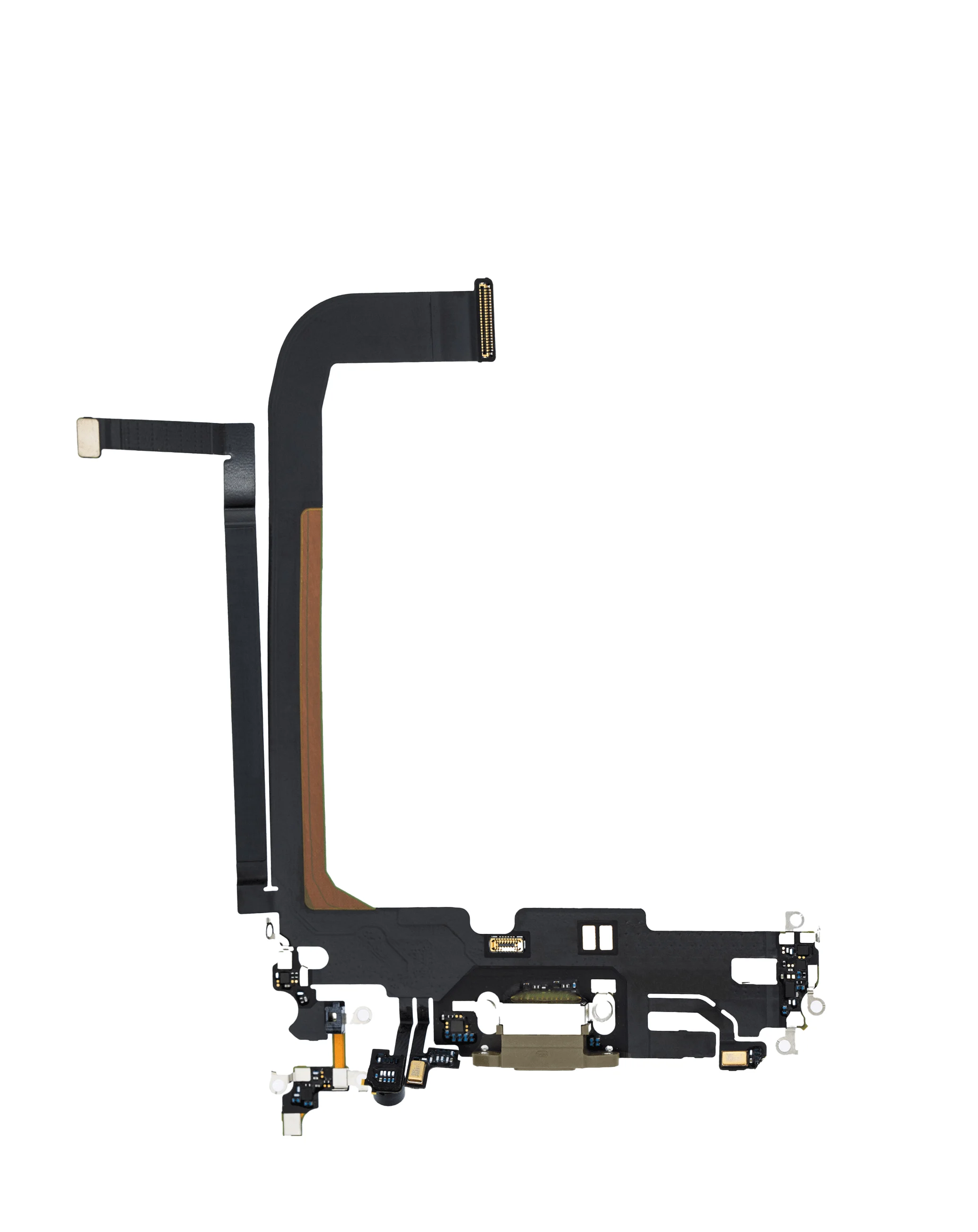 Charging Port Flex Cable For iPhone 13 Pro Max - (Premium) (Gold)