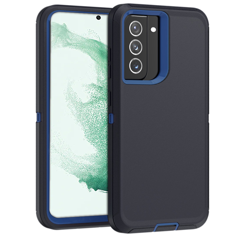 DualPro Protector Case for Galaxy S22 Ultra - Dark Blue & Blue