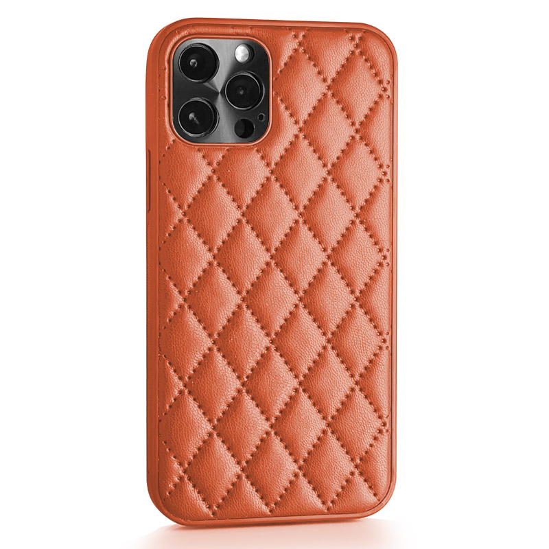 Elegance Soft Camera Protector Case for iPhone 13 Pro Max - Orange